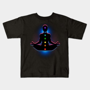 Chakra levitation Kids T-Shirt